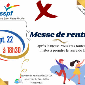 Messe de rentrée