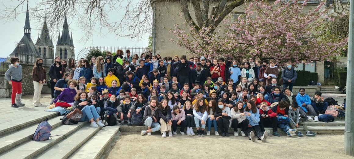 Voyage des élèves de cinquième en Val de Loire