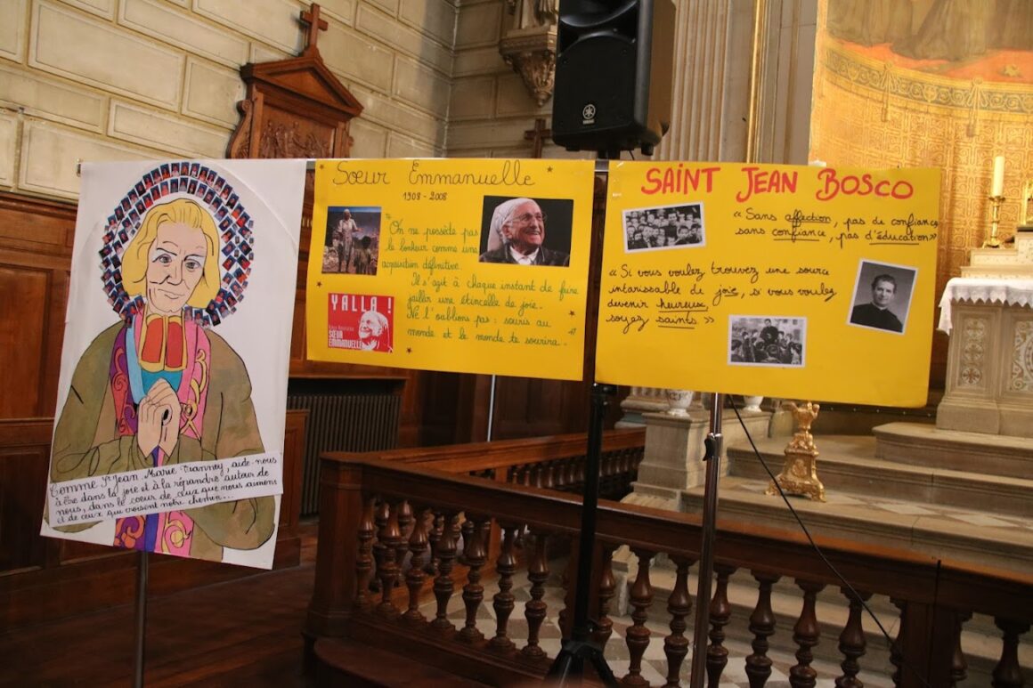 Célébration de Toussaint à l’école