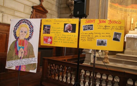 Célébration de Toussaint à l’école