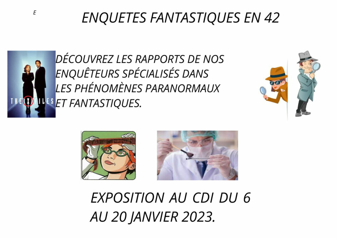 Enquêtes fantastiques en Quatrième