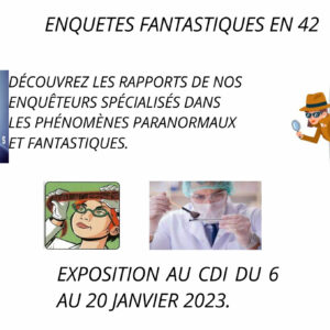 Enquêtes fantastiques en Quatrième