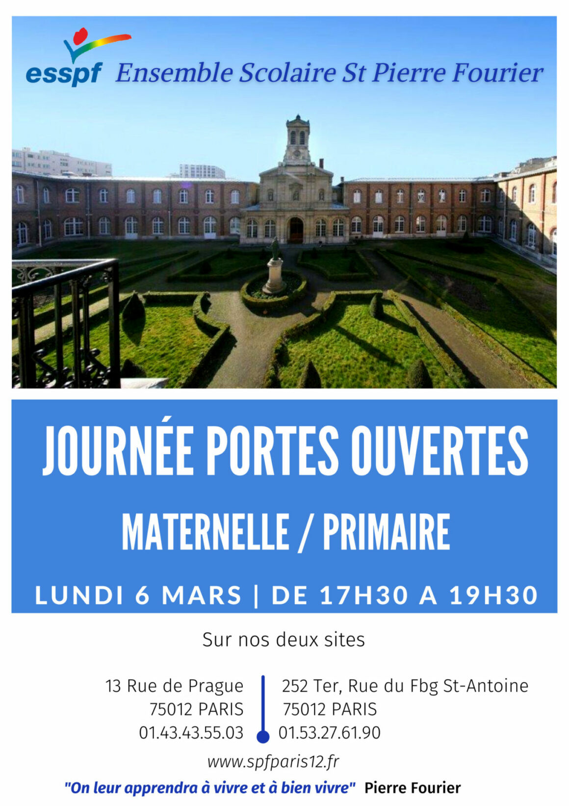 Portes Ouvertes Maternelle / Primaire