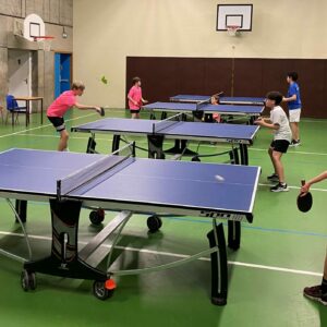 Compétitions de tennis de table au collège Stanislas