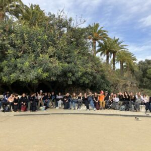 La classe de 2nde5 à Barcelone