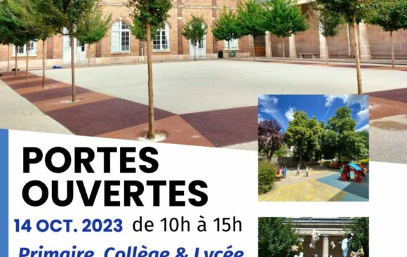Journée portes ouvertes le 14 octobre !