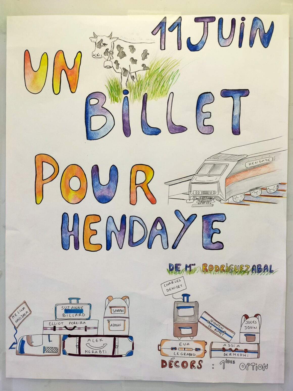 Un billet pour Hendaye : pièce de théâtre