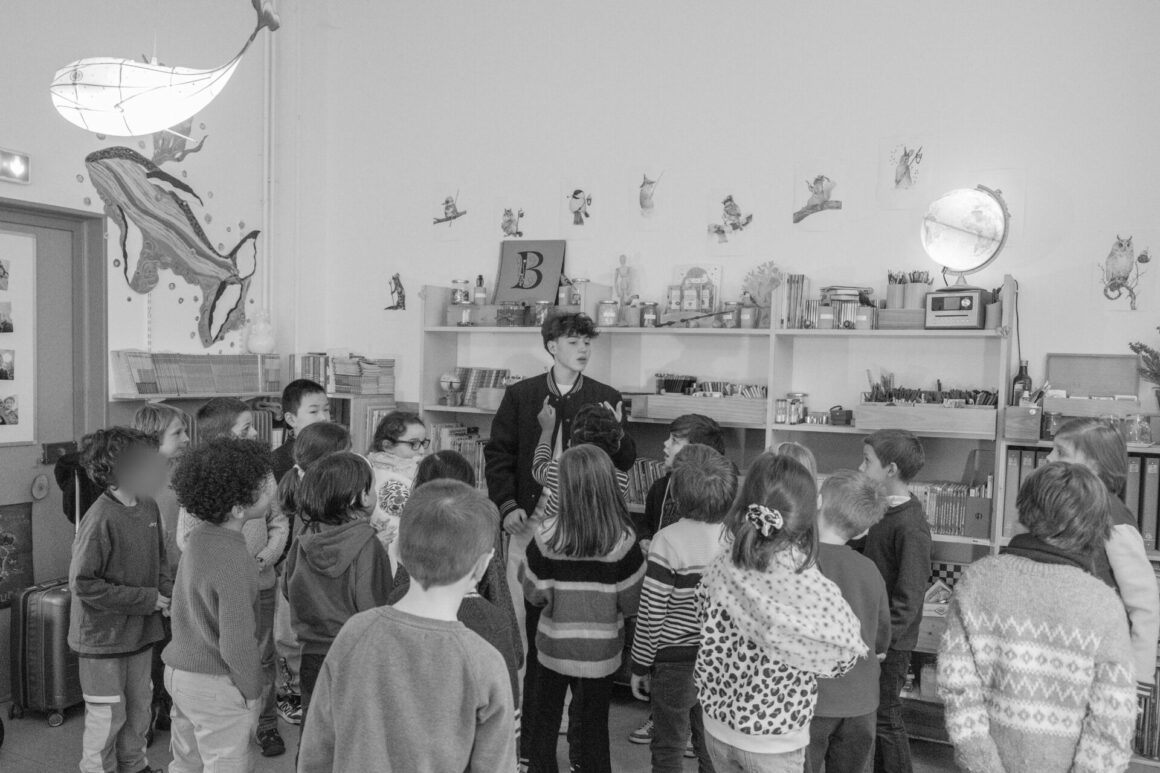Visite de Titouan Hervo en CE1C