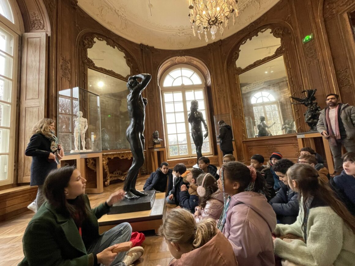 Visite du Musée Rodin pour les CE2A