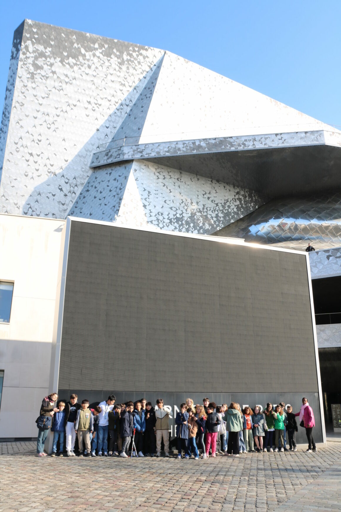Les CM2B à la Philharmonie de Paris
