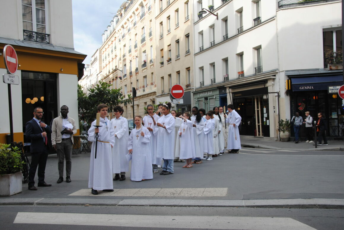 Célébration des professions de foi et communion le 17 mai 25