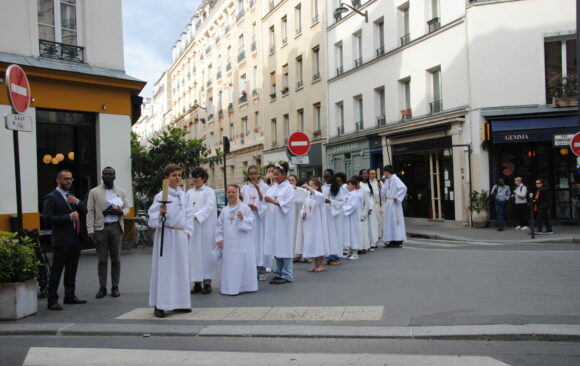 Célébration des professions de foi et communion le 17 mai 25