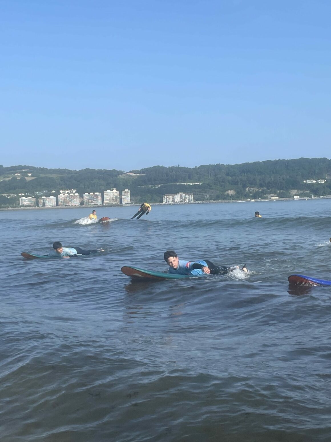 IMG_1398 Voyage surf à Hendaye pour les élèves de 4e