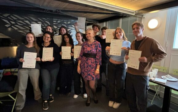 Remise de certificats Cambridge