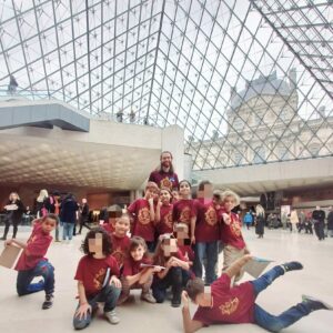 Les CE1C au Musée du Louvre