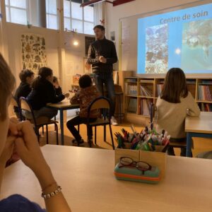 Intervention d’un biologiste marin en CE1C