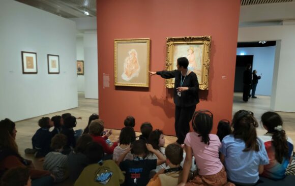 Musée d'Orsay CE1B Les CE1B au Musée d’Orsay