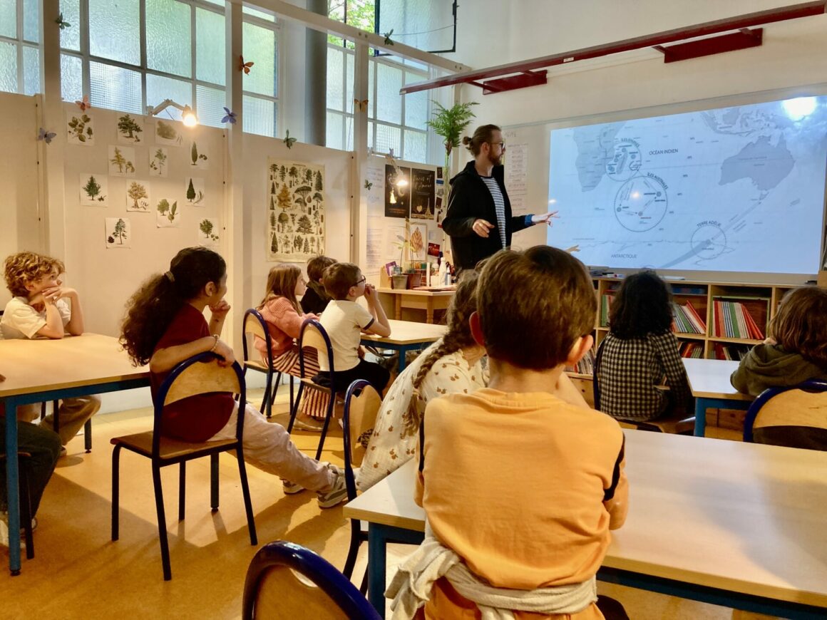Intervention d&rsquo;un biologiste marin en CE1C