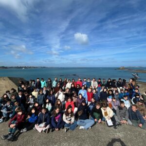 Classe en baie du Mont Saint Michel