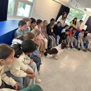 Les CM2 B dans la peau d&rsquo;un chien à La Villette !